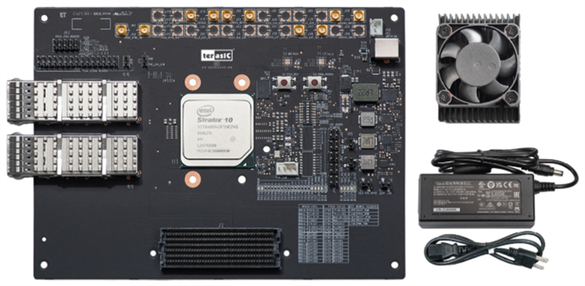 Mechanical Drawing - Terasic Technologies Stratix® 10 Sensor Processing Kit